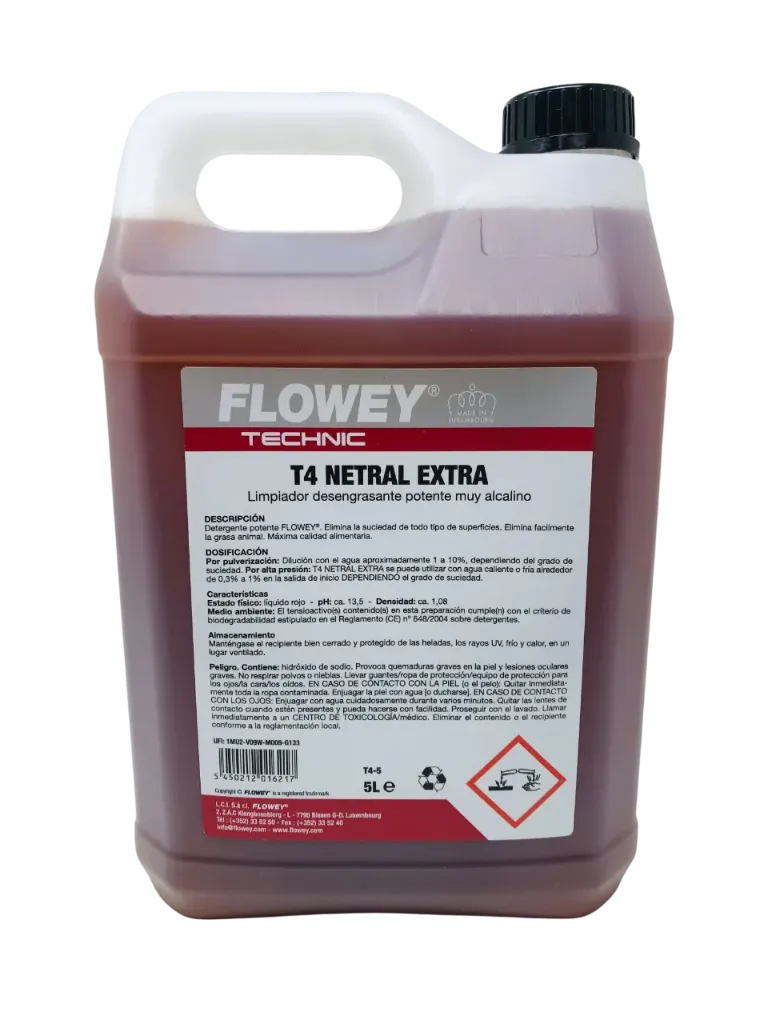 [FT4-5] FLOWEY DESENGRADANTE ALCAL  AUT-ALIM 5LT